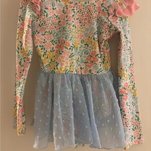 Cheeky Plum Long Sleeve Spring Leotard